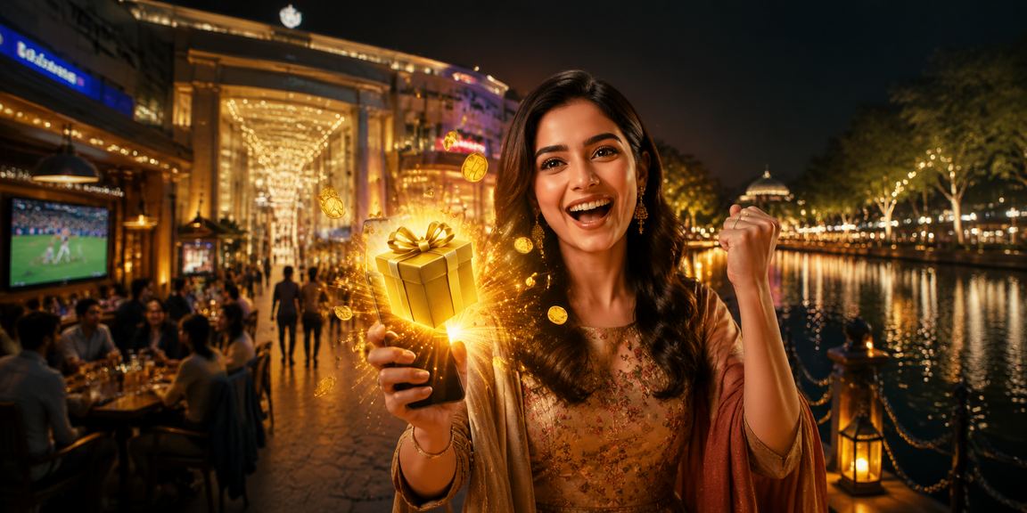 Exciting cricket betting promotions night market in Delhi